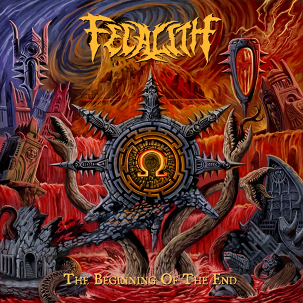 Fecalith The Beginning of the End EP Jewel case